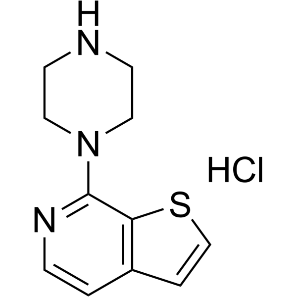 7-Piperazin-1-yl-thieno[2,3-c] pyridine hydrochloride 850734-85-9
